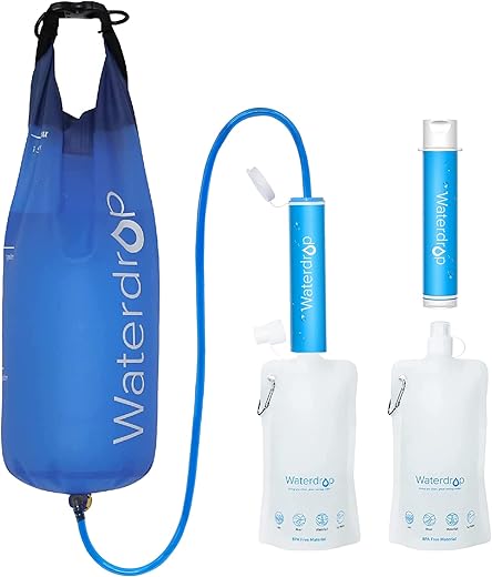 Waterdrop Gravity Filter Straw Pack: Essential for Clean Drinking Water